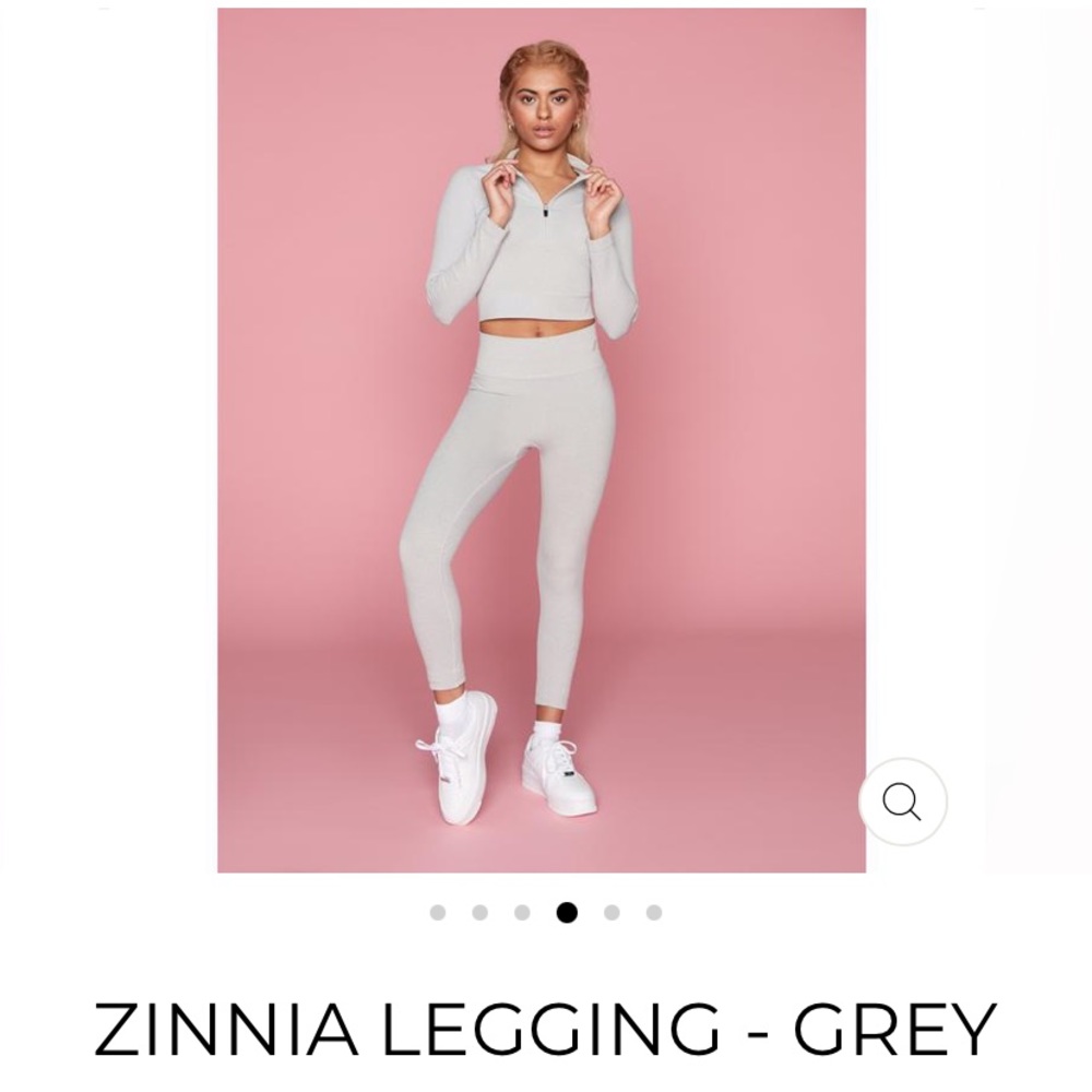 TALL Sustainable zinnia legging - GREY